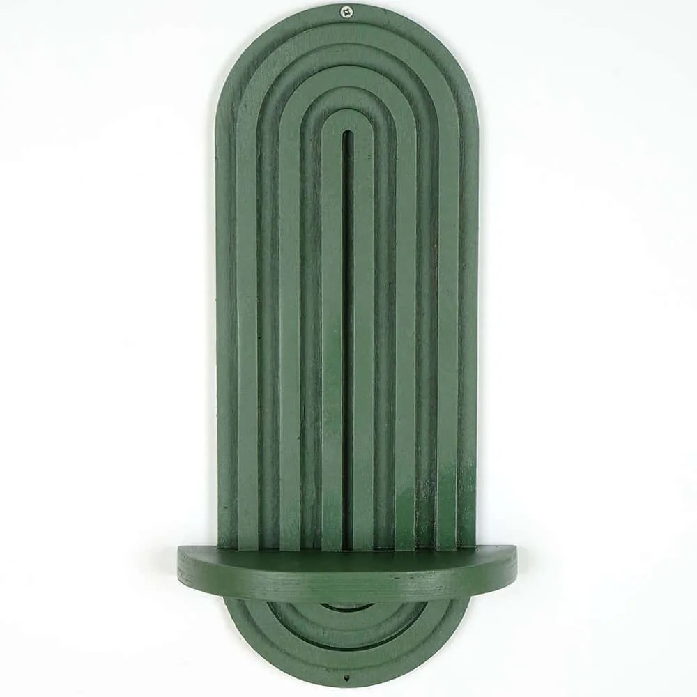 Ράφι Τοίχου 792EVL9069 20x9x40cm Green