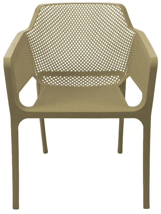 Καρέκλα - Πολυθρόνα Oviez pp σε cappuccino απόχρωση 59x58x79 εκ. 59x58x79 εκ.