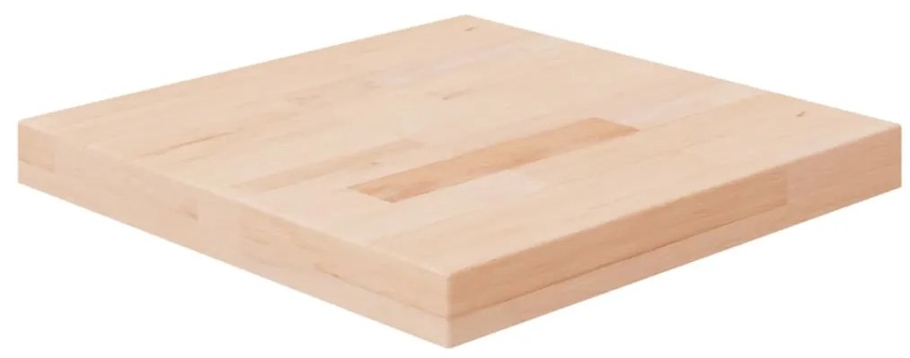 vidaXL Επιφάνεια Τραπεζιού Τετράγωνη 40x40x4 εκ. Μασίφ Ξύλο Δρυς