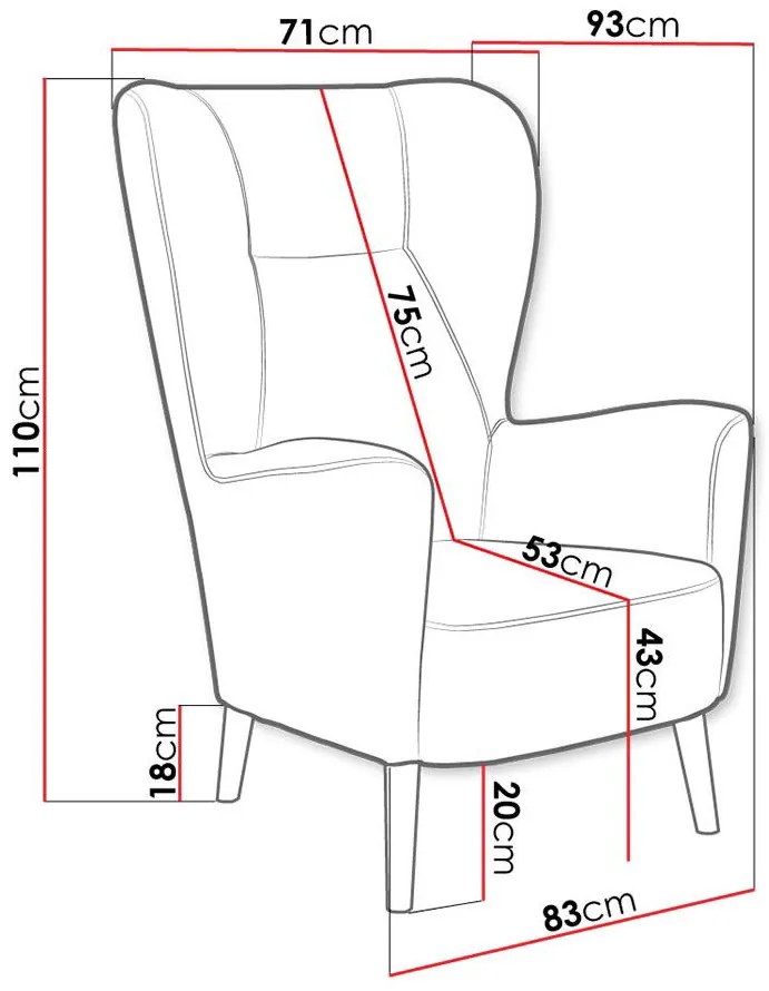 Πολυθρόνα Previous-Kitrinο-Fusiko