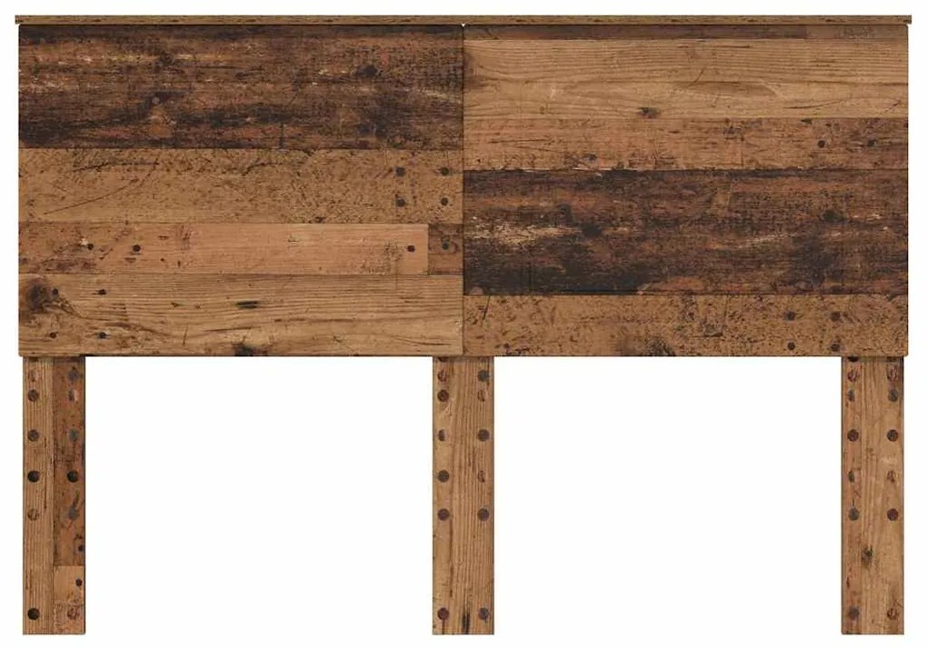 vidaXL Κεφαλάρι με κεφαλάρι Παλιό Ξύλο 160 cm Επεξεργασμένο ξύλο