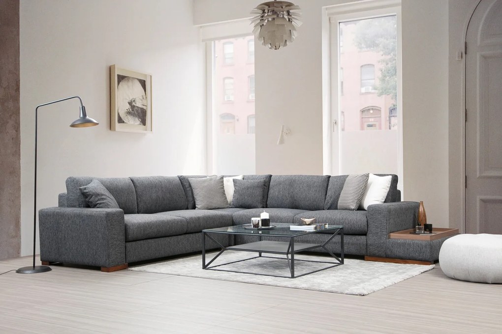 Corner Sofa Loop 5 Anthracite