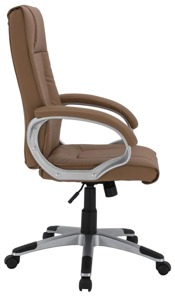 Καρέκλα γραφείου Chander σε Camel απόχρωση 63x66x116 εκ. 63x66x116 εκ.