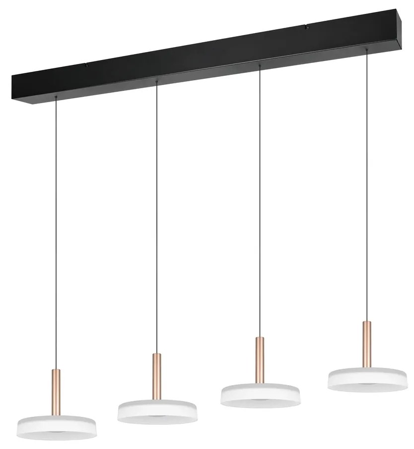 Φωτιστικό Κρεμαστό Trio Lighting CELESTE 354910465 Καφετί (Coffee) 3000K
