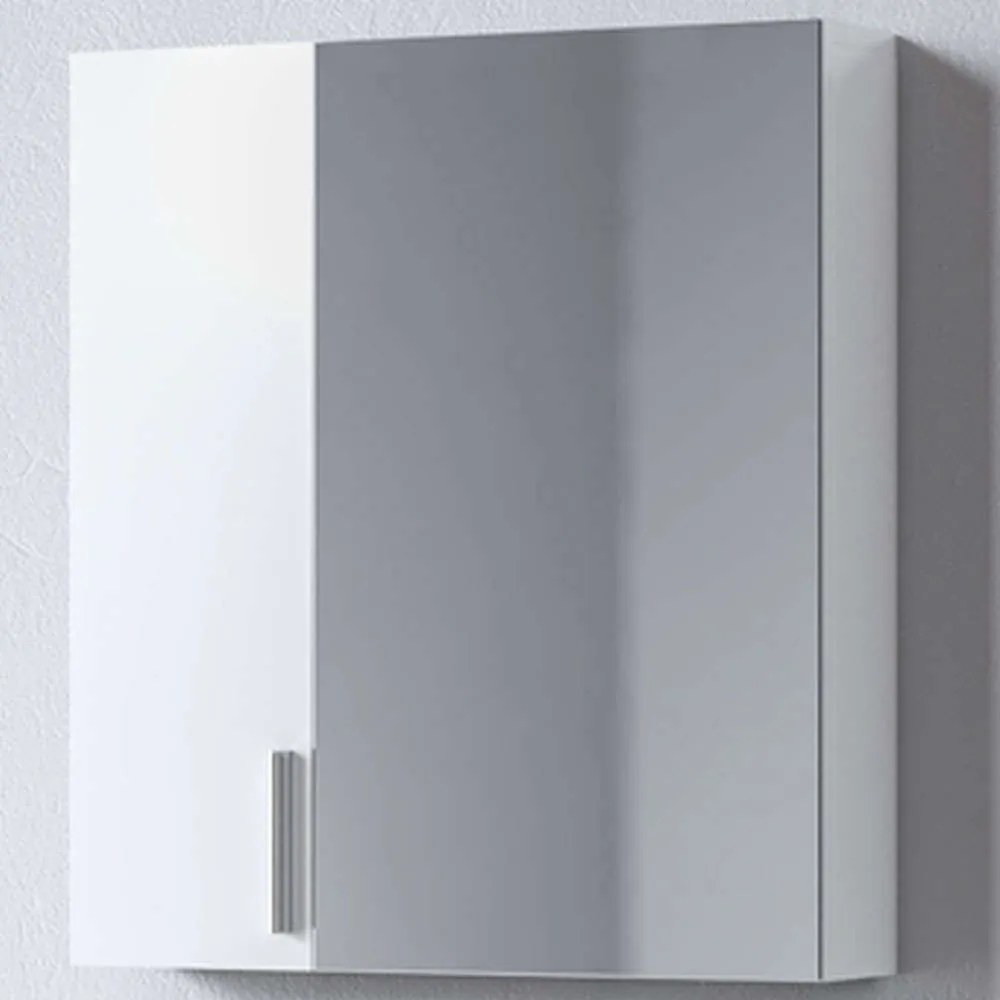 Καθρέπτης Μπάνιου Με Ντουλάπι Siena 3MSI065GL0W 60x14x65cm White Μελαμίνη