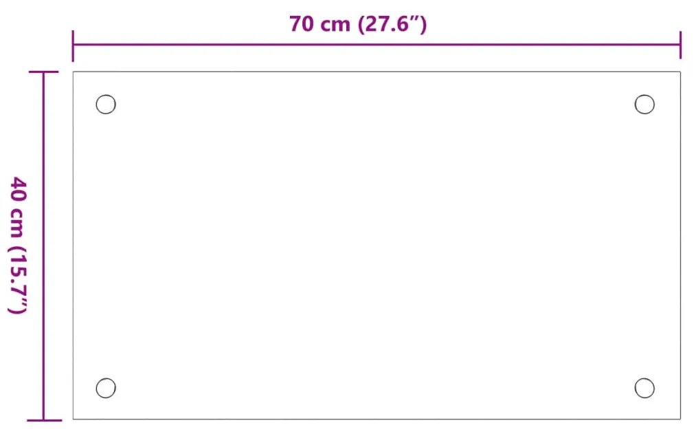 ΠΛΑΤΕΣ ΚΟΥΖΙΝΑΣ 2 ΤΕΜ. ΜΑΥΡΕΣ 70 X 40 ΕΚ. ΑΠΟ ΨΗΜΕΝΟ ΓΥΑΛΙ 3315795