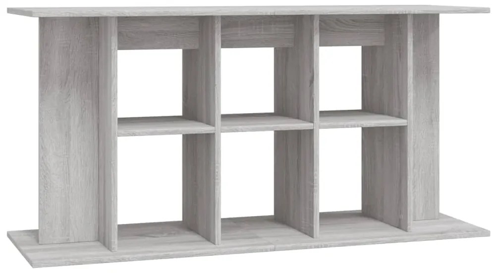 vidaXL Βάση Ενυδρείου Γκρι Sonoma 120x40x60 εκ. από Επεξεργασμένο Ξύλο