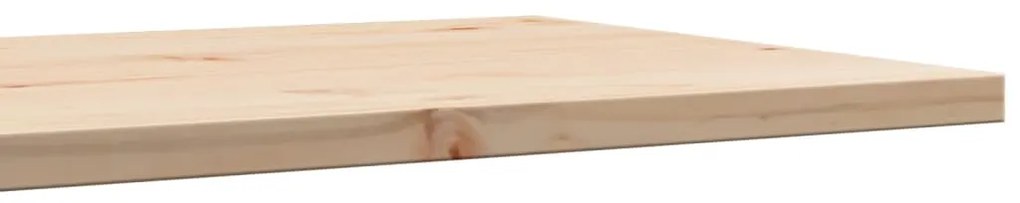 Επιφάνειες Τραπεζιού Ορθογώνιες 2 τεμ. 70x35x2,5 εκ Μασίφ Πεύκο - Καφέ
