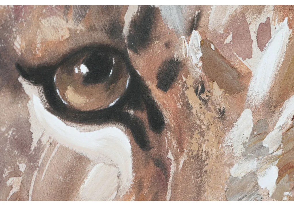 Καμβάς Home ESPRIT Τζίντζερ Καμβάς 80 x 3,7 x 100 cm