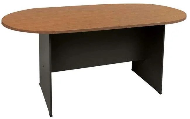 Τραπέζι Συνεδρίου -Α Oval ΕΟ123,1New Dark Grey-Cherry