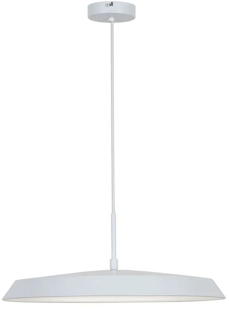 Φωτιστικό Οροφής Flat 4296800 Φ45x17,5cm Led 1700lm 22W 3000K White Viokef