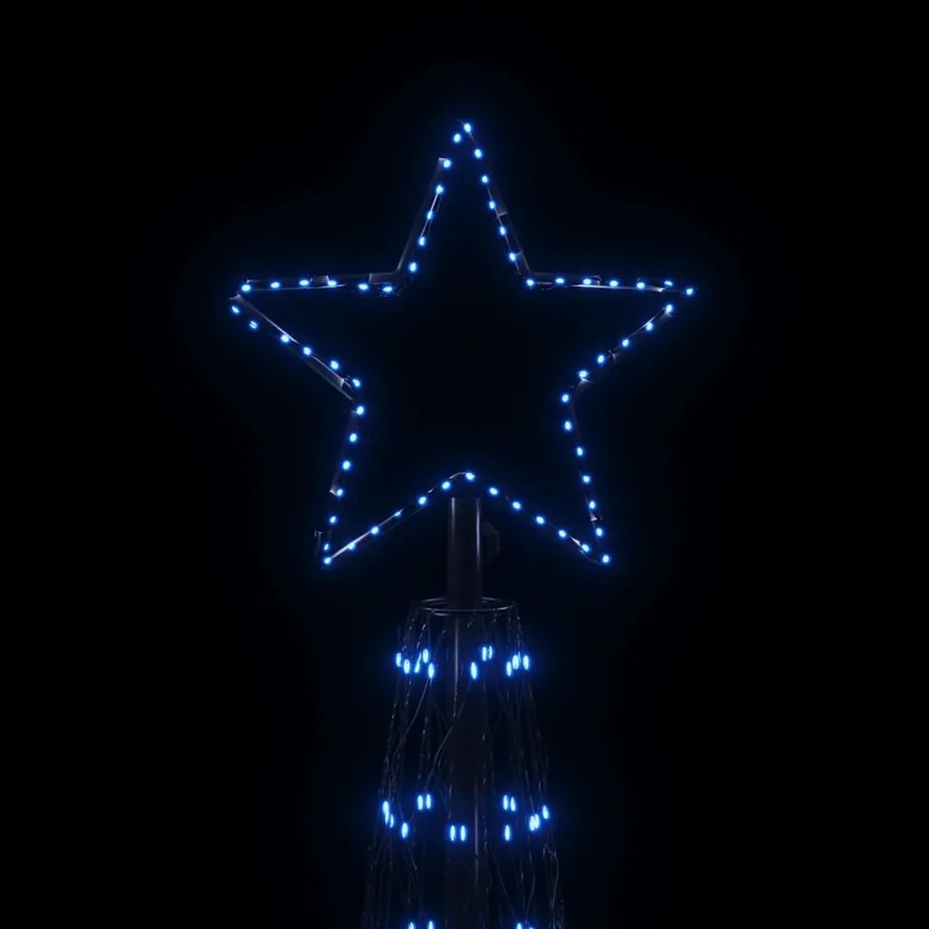 vidaXL Χριστουγεννιάτικο Δέντρο Κώνος 3000 LED Μπλε 230 x 800 εκ.