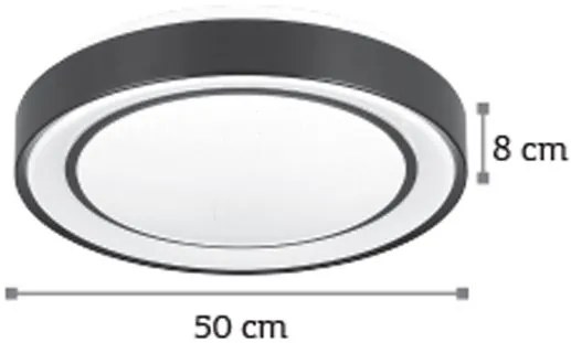 Πλαφονιέρα InLight 42179-Διάμετρος: 50 εκ.