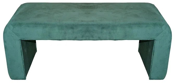 Σκαμπό Gagga Inart βελούδο σε πράσινη απόχρωση 110x40x45εκ