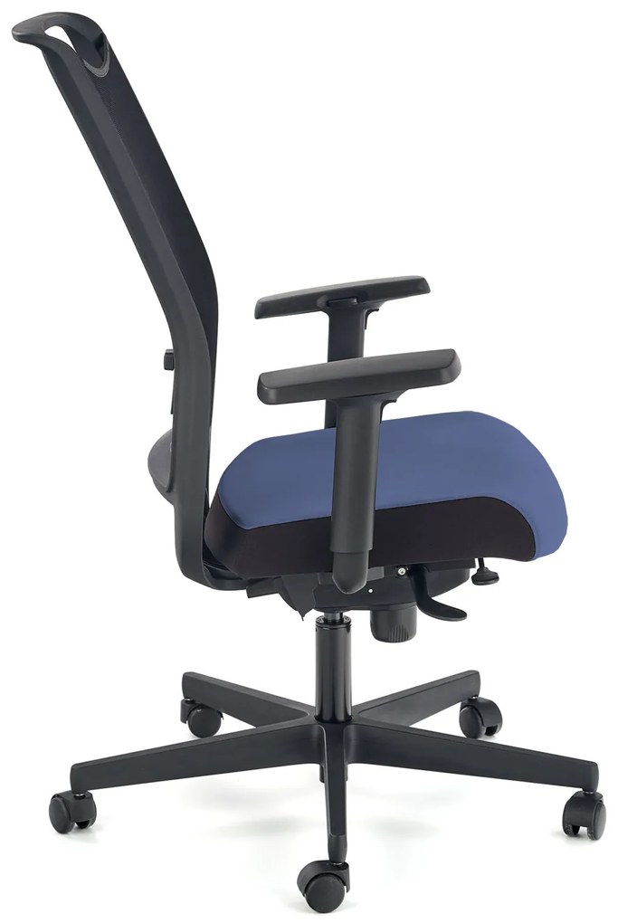 GULIETTA  office chair, color: black / blue DIOMMI V-NS-GULIETTA-FOT-NIEBIESKI