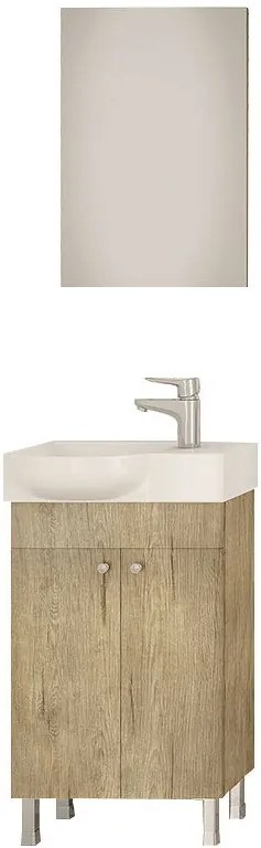 Σετ μπάνιου Drop Litos 45-Φυσικό-Δεξιά