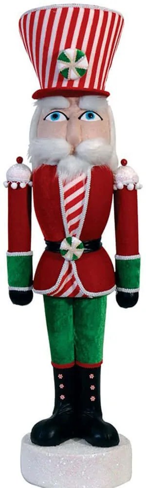 Διακοσμητικός Καρυοθραύστης D012030841-2RD 30x24x102cm Multi