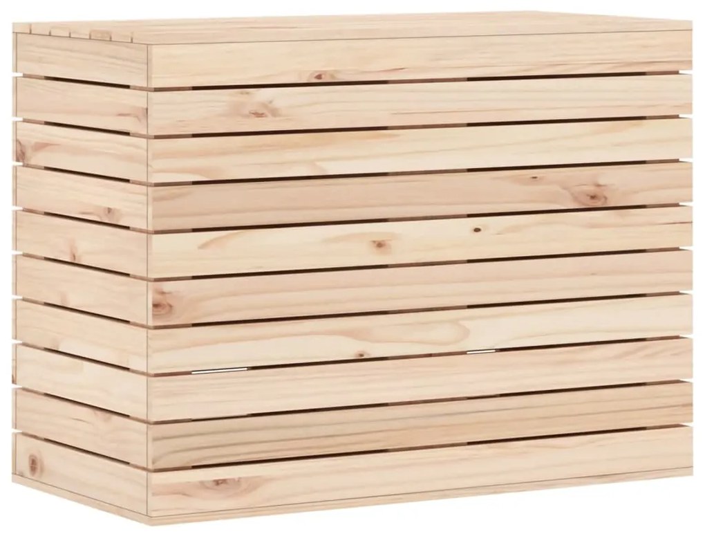 vidaXL Καλάθι Ρούχων 88,5x44x66 εκ. από Μασίφ Ξύλο Πεύκου