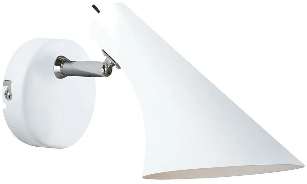 Φωτιστικό Τοίχου Vanila 72711001 28,5x17cm 1xE14 40W White Nordlux Metal