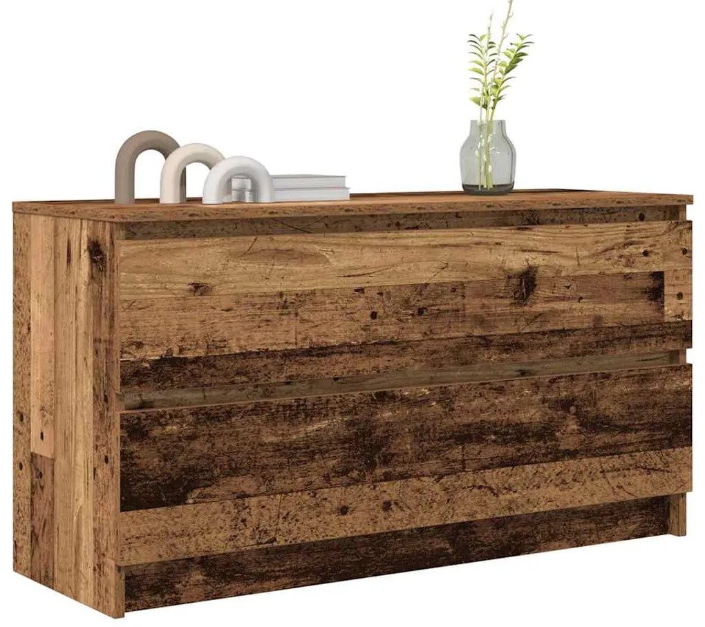 vidaXL Έπιπλο Τηλεόρασης Όψη Παλαιού Ξύλου 100x35x54 εκ. Επεξ. Ξύλο