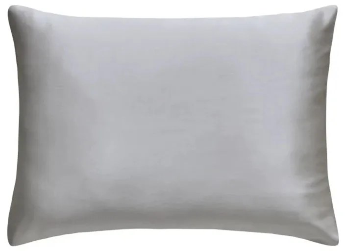 Μεταξωτή Μαξιλαροθήκη Με Φερμουάρ (50x75) Kentia Stylish Silk Γκρι