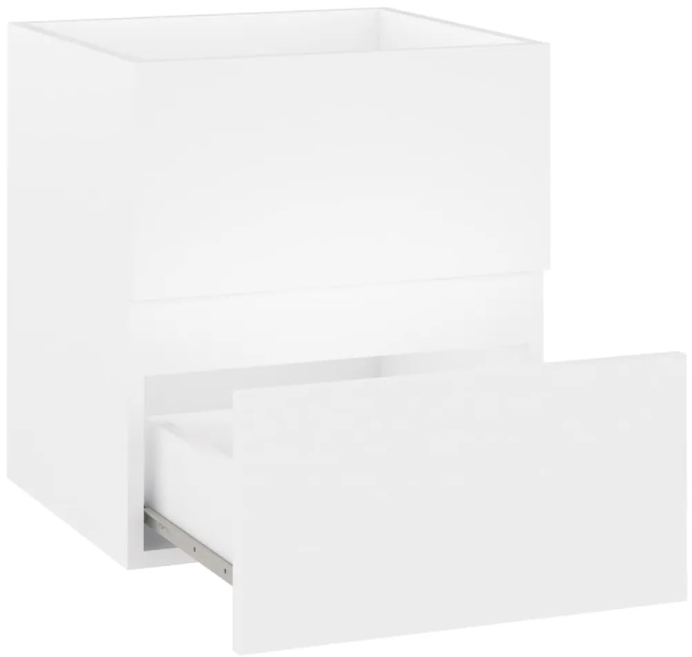 vidaXL Ντουλάπι Μπάνιου με Ενσωμ. Νιπτήρα Λευκό από Επεξεργασμένο Ξύλο