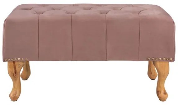 ΤΑΜΠΟΥΡΕ T.CHESTERFIELD EMMA HM226.05 ΣΑΠΙΟ ΜΗΛΟ ΒΕΛΟΥΔΟ-ΠΟΔΙΑ ΣΕ ΦΥΣΙΚΟ 78x46x40Y