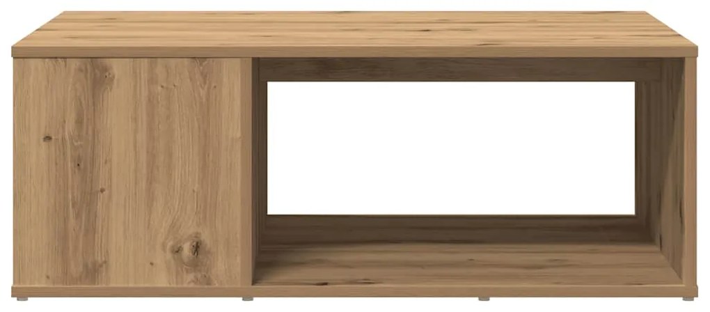 Τραπεζάκι σαλονιού Artisan Oak 90x67x33 cm Κατασκευασμένο ξύλο 856553