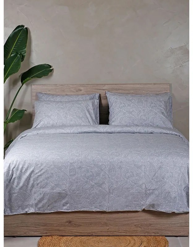Παπλωματοθήκη Cotton Feelings 2040 Grey Διπλή (200x250)