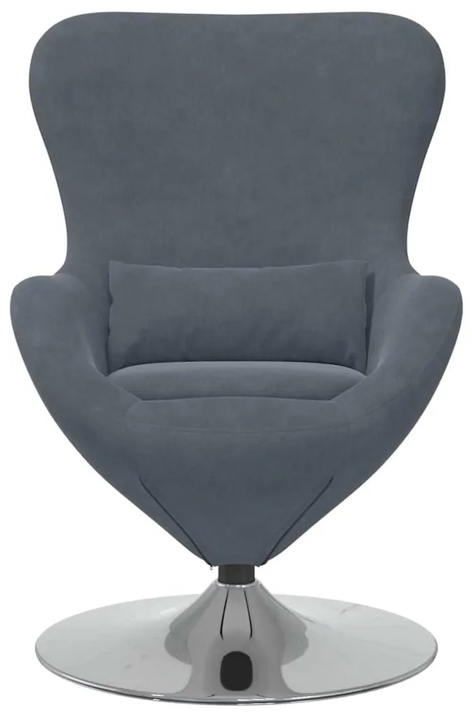 vidaXL Πολυθρόνες, Recliners & Καρέκλες Σκούρο γκρι Μέγεθος Μ