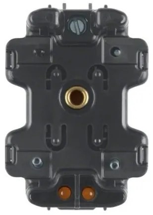 Λυχνία Διπλή LED Κομμυτατέρ Berker 1680 Hager-1680-Μαύρο 1680