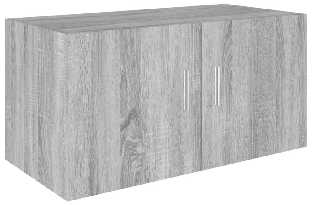 vidaXL Ντουλάπι Τοίχου Γκρι Sonoma 80 x 39 x 40 εκ. από Επεξεργ. Ξύλο
