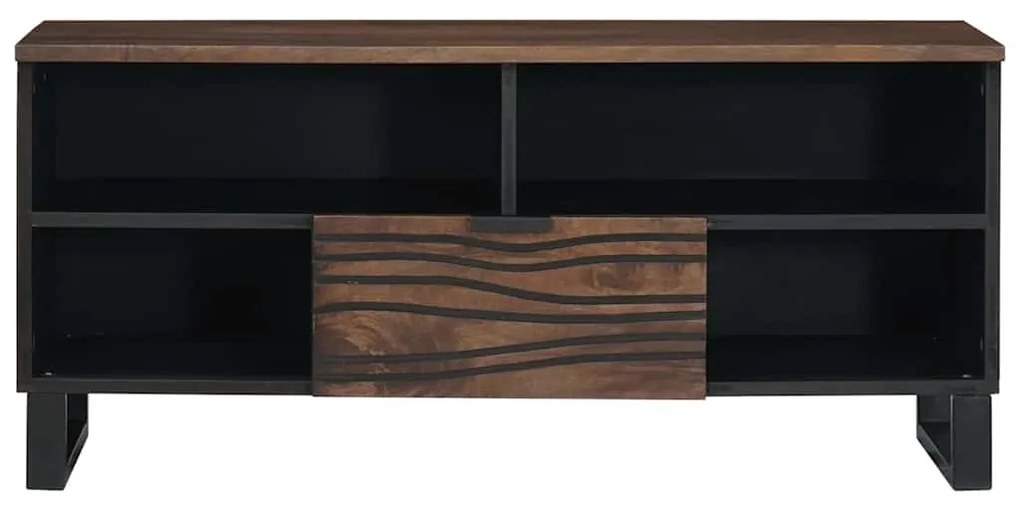 vidaXL Ντουλάπι Τηλεόρασης Καφέ 105 x 33 x 46 εκ. Μασίφ ξύλο μάνγκο