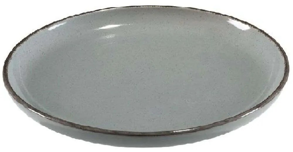 Πιάτο Γλυκού Tuscany ATA152K6 22x2cm Grey-Blue Espiel Πηλός