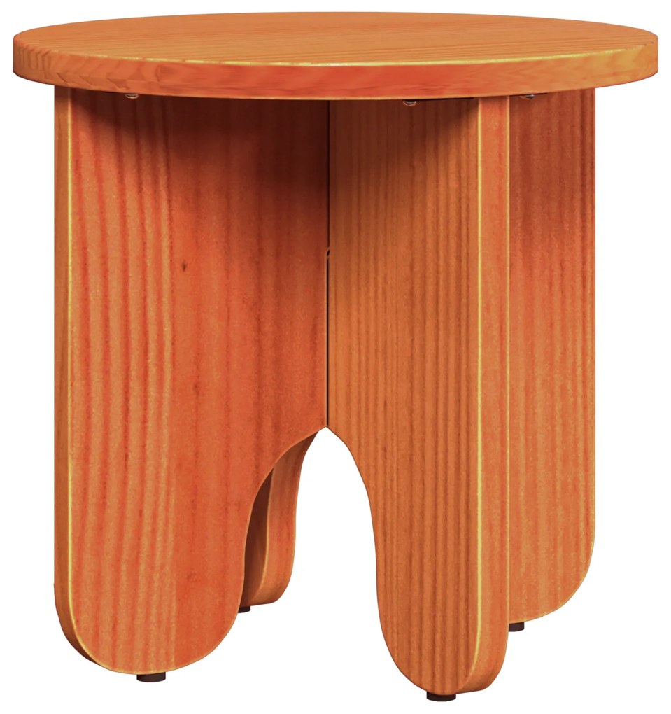 vidaXL Σετ Τραπεζιού Για Καφέ 2 pcs Καφέ κεριού 39.5 x 39.5 x 30 εκ.