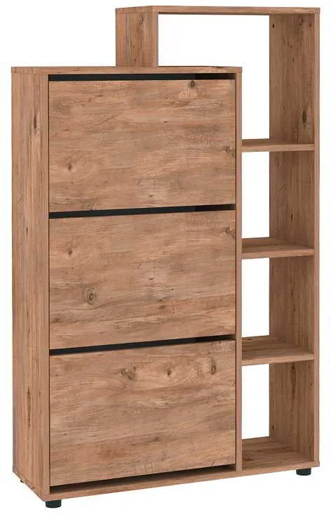 Παπουτσοθήκη Lego Megapap χρώμα pine oak 90x32x143εκ.
