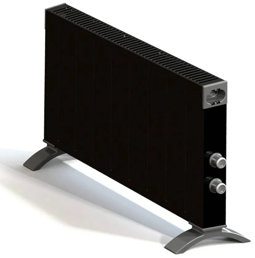 Kumtel HC-2947 Θερμοπομπός Δαπέδου 2500W Μαύρος