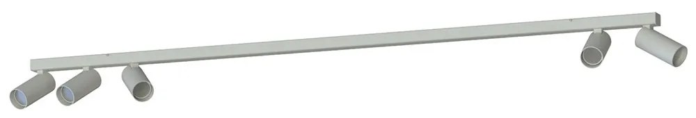 Φωτιστικό Οροφής - Σποτ Fourty 11440 4-16.5x118-130x6.5-11.5cm 5xGU10 10W Light Grey Nowodvorski