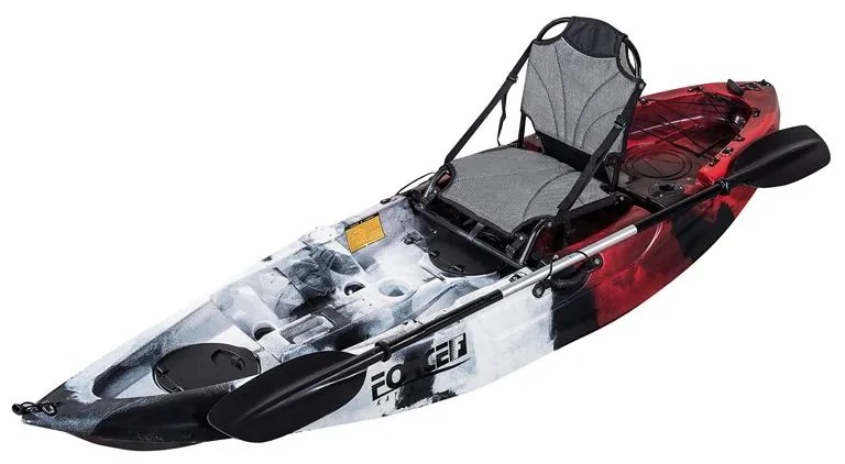Fishing Kayak FORCE ANDARA SOT FULL Ενός Ατόμου Κόκκινο