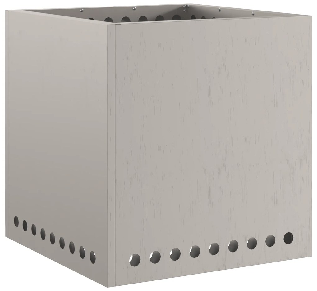 vidaXL Ατμός Πυροσβεστήρας Τετράγωνος 48x48x50 εκ Κατεργασμένο Χάλυβα