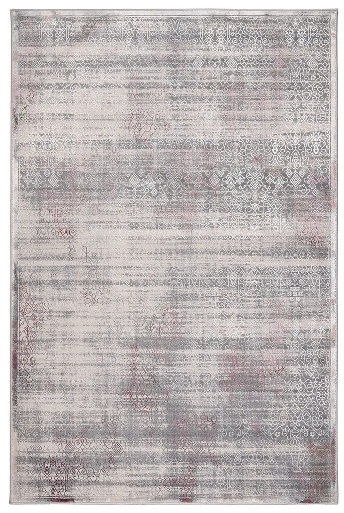 Χαλί (240x300) Βιοκαρπέτ Cresset 6019A Grey/Lila