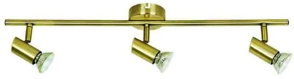 Σποτ Φωτιστικό Τοίχου Μεταλλικό σε Brass 3XGU10 9076-3Φ-Οξυντέ Inlight-9076-3Φ-Οξυντέ-Ορείχαλκος 9076-3Φ-Οξυντέ