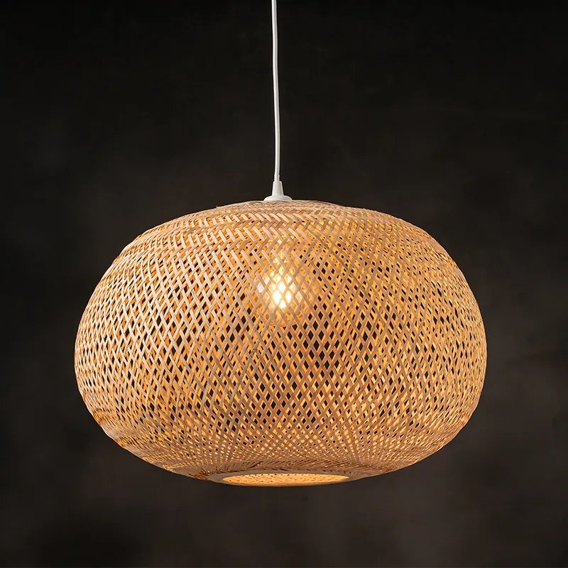 ΚΡΕΜΑΣΤΟ Φ/Σ 1ΧΕ27 ΜΠΑΜΠΟΥ D56xΗ35CM ΣΥΜΗ ACA HX477P
