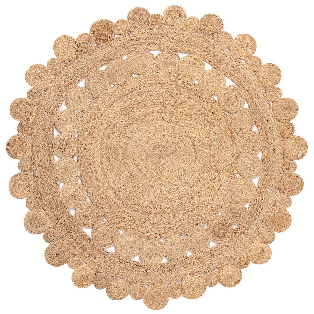 Στρογγυλό Χαλί Καλοκαιρινό (Φ120) Silk Fashion 1758