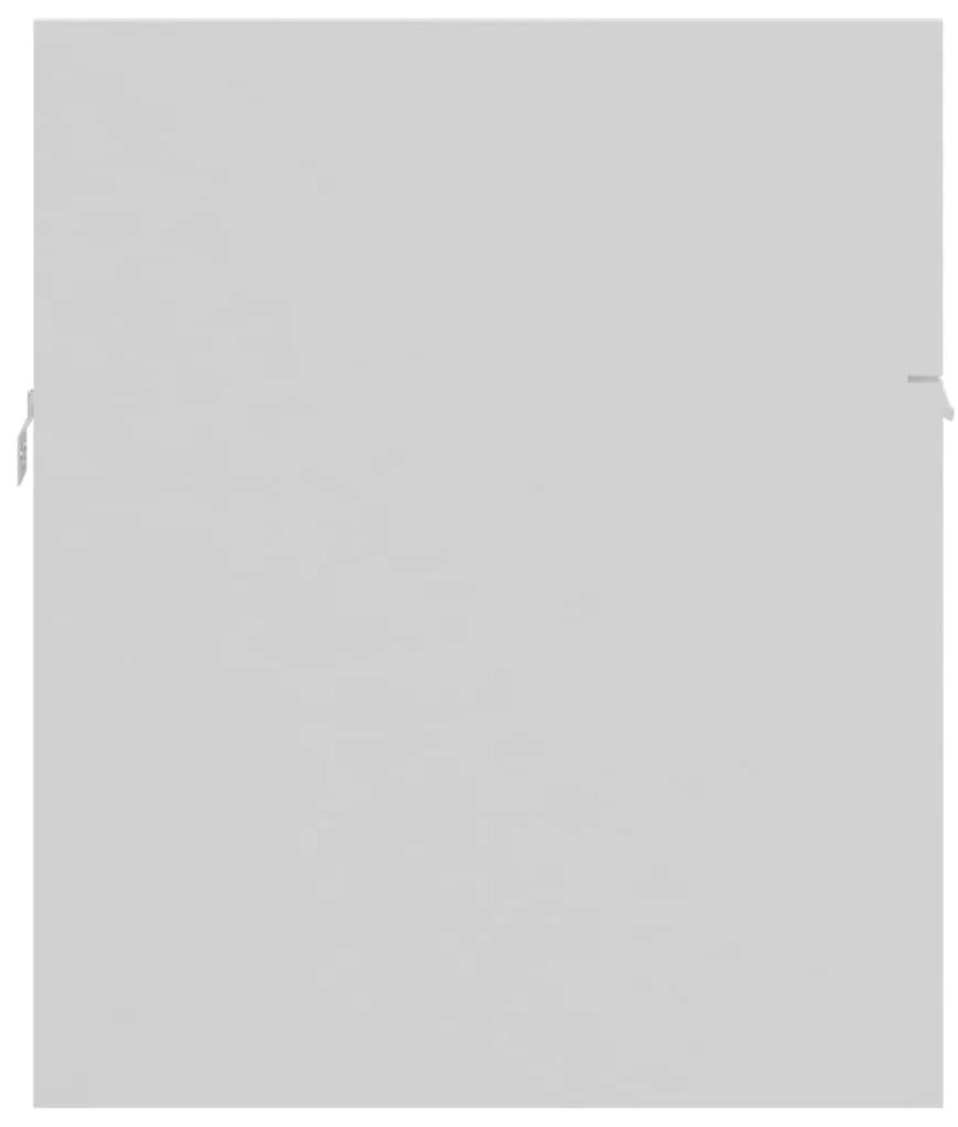 vidaXL Ντουλάπι Νιπτήρα Λευκό 90 x 38,5 x 46 εκ. από Επεξ. Ξύλο