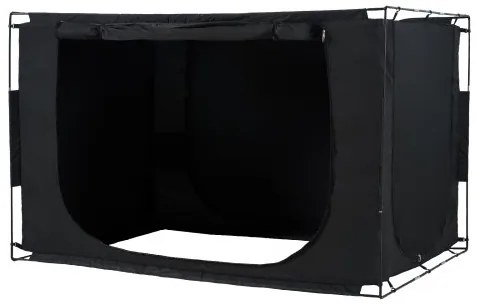 VEVOR 3 Doors Bed Tent Breathable Tent 70% Blackout with 0.43 in Fiber Poles