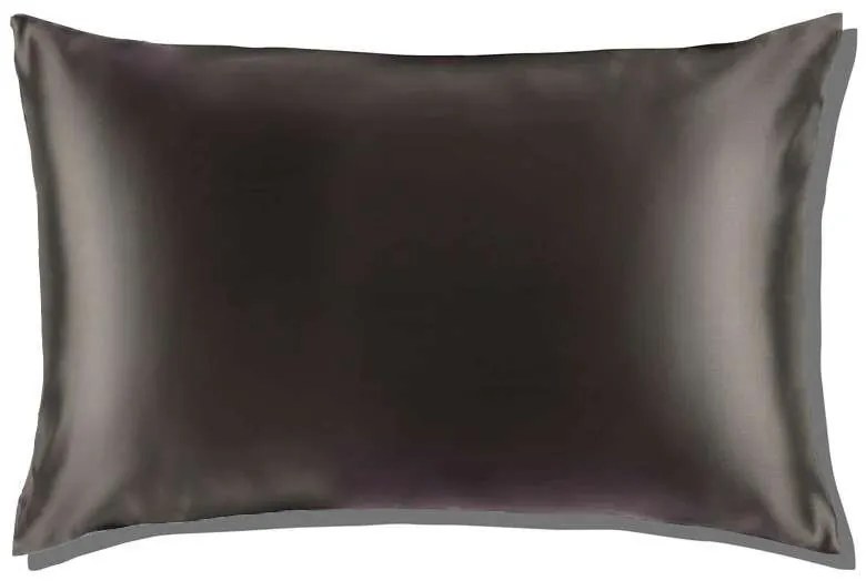 Μαξιλαροθήκη Μεταξένια Silk Passion Charcoal 1Τμχ 52X72 Espree