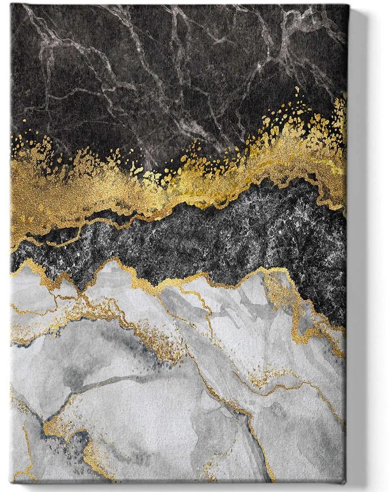 Πίνακας Καμβάς 529TCR1457 70x100cm Multi Wallity Κάθετοι Wood, Canvas
