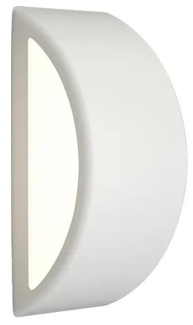 Φωτιστικό τοίχου Clear 1xE27 Outdoor Up-Down Wall Lamp White D:32cmx13cm (80202724) - ABS - 80202724
