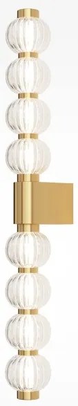 Απλίκα Φωτιστικό Τοίχου LED 19W Χρυσό Γυαλί Amulet MOD555WL-L13G3K Maytoni MOD555WL-L13G3K Χρυσό